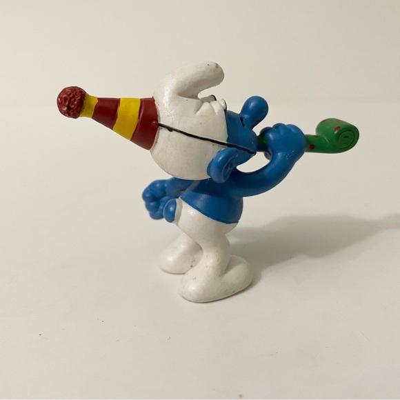 Smurfs Party Smurf Figure Toy Peyo Schleich - Picture 5 of 12